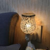 Sense Aroma Opaque Crackle Tulip Mosaic Plug In Wax Melt Warmer Extra Image 2 Preview